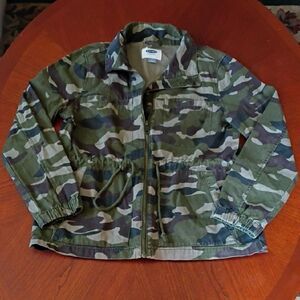 Old Navy Camouflage Jacket - Size: Medium (1061)
